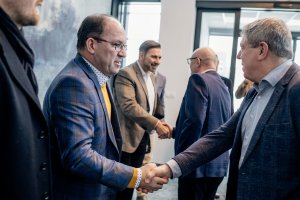 The visit of minister Marek Výborný in MECAWEL